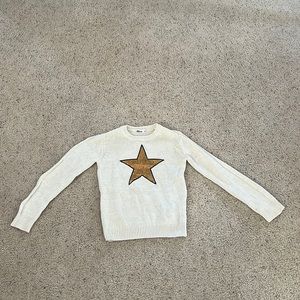 Girls knitted sweater. Size: M.